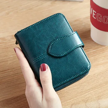 Women's Wallet Money Purse Ladies Leather Short Wallet Luxury Brand Zipper Coin Purse Female Cowhide Small Purses
Women's Wallet Money Purse Ladies Leather Short Wallet Luxury Brand Zipper Coin Purse Female Cowhide Small Purses