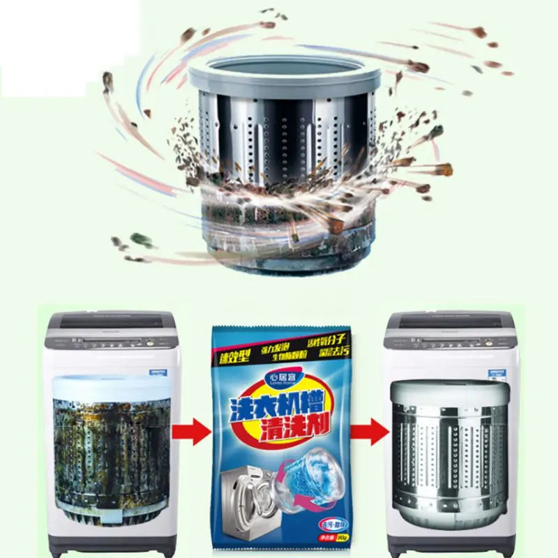 1pcs/bag Washing Machine Cleaner Supplies Effective Decontamination Tank Cleaning Washing Machine Agent Bag Kitchen Cleaner
1pcs/bag Washing Machine Cleaner Supplies Effective Decontamination Tank Cleaning Washing Machine Agent Bag Kitchen Cleaner