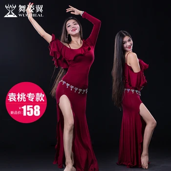 Sale Promotion Cotton Bellydance For Oriental Dance Costumes Wuchieal Brand 2018 New Women Belly Dress 2638
Sale Promotion Cotton Bellydance For Oriental Dance Costumes Wuchieal Brand 2018 New Women Belly Dress 2638