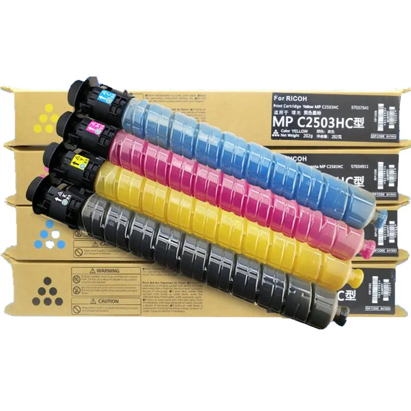 High Yiled for Ricoh MP C2003 MP C2503 MP C2011 MPC2003 MPC2503 MPC2011 MPC 2003 MPC 2503 MPC 2011 MPC2003SP MPC2503SP toner
High Yiled for Ricoh MP C2003 MP C2503 MP C2011 MPC2003 MPC2503 MPC2011 MPC 2003 MPC 2503 MPC 2011 MPC2003SP MPC2503SP toner