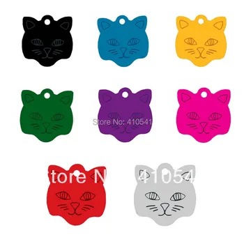 HOT Selling Wholesale&Retail Free Shipping Mix Colors 23*23MM 500 Pcs/ Lot Aluminium Cat Face Shape tag Pet ID Tag Dog name tag
HOT Selling Wholesale&Retail Free Shipping Mix Colors 23*23MM 500 Pcs/ Lot Aluminium Cat Face Shape tag Pet ID Tag Dog name tag