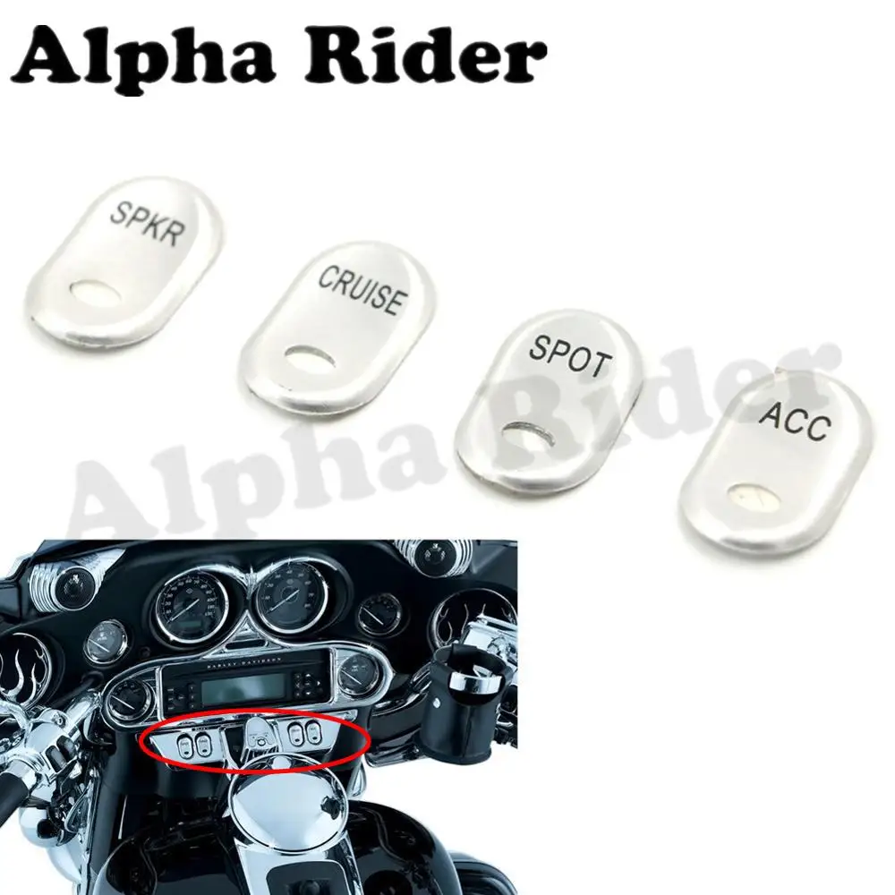 4x Rocker Switch Covers Buttons Cap Kit for Harley Touring Electra Tri Glide Ultra Classic FLHTCUTG FLHTCU FLHTK Road Glide FLTR
4x Rocker Switch Covers Buttons Cap Kit for Harley Touring Electra Tri Glide Ultra Classic FLHTCUTG FLHTCU FLHTK Road Glide FLTR