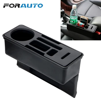 FORAUTO Auto Seat Gap Organizer Car Seat Crevice Storage Box Coin Drink Phone Cigarette Holder Car Accessories Container
FORAUTO Auto Seat Gap Organizer Car Seat Crevice Storage Box Coin Drink Phone Cigarette Holder Car Accessories Container