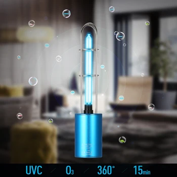 UV Sterilizer Lamp Air Purifier USB Rechargeable Ultraviolet Ozone UV Germicidal Light Portable Sterilization Light for Home
UV Sterilizer Lamp Air Purifier USB Rechargeable Ultraviolet Ozone UV Germicidal Light Portable Sterilization Light for Home