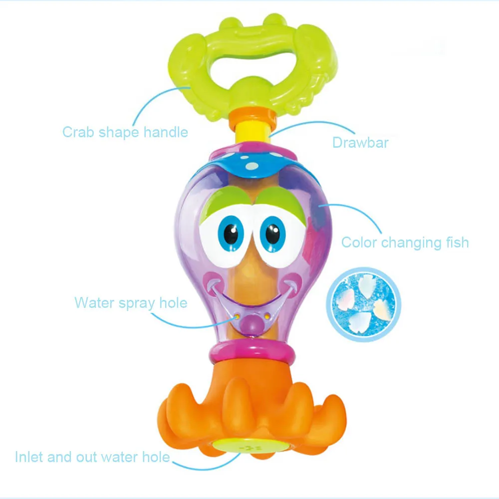 Hot Funny Kids Toys Cartoon Octopus Faucet Baby Bathing Water Play Toy Holiday Blaster Water Gun Toy Kids Beach Water Gun Toys
Hot Funny Kids Toys Cartoon Octopus Faucet Baby Bathing Water Play Toy Holiday Blaster Water Gun Toy Kids Beach Water Gun Toys