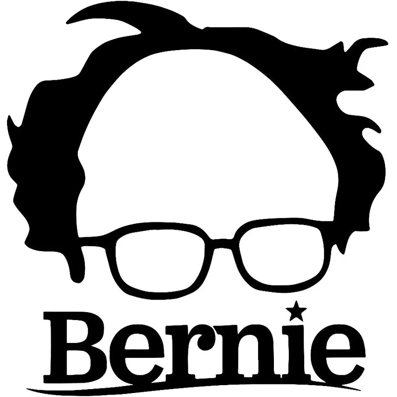 15.2X16CM BERNIE SANDERS Cartoon Car-styling Vinyl Decal Black/Silver Car Sticker S8-0782
15.2X16CM BERNIE SANDERS Cartoon Car-styling Vinyl Decal Black/Silver Car Sticker S8-0782
