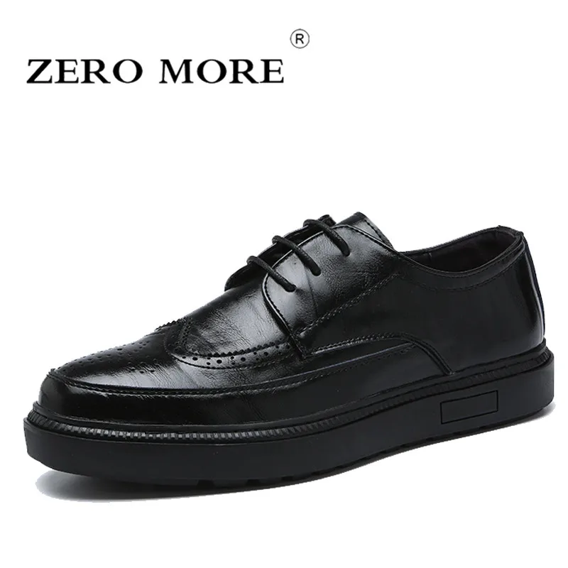 ZERO MORE Mens Shoes Casual Split Leather Brogue Flat Designer Round Toe Thick Sole Shoes Men 2019 Lace Up Hot Sale Shoes Luxury
ZERO MORE Mens Shoes Casual Split Leather Brogue Flat Designer Round Toe Thick Sole Shoes Men 2019 Lace Up Hot Sale Shoes Luxury