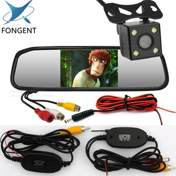Fongent High Resolution HD 5" Inch Car Mirror Monitor 2CH Video Input 800*480 DC 12V~24V Car Parking Monitor European Plate Rear
Fongent High Resolution HD 5" Inch Car Mirror Monitor 2CH Video Input 800*480 DC 12V~24V Car Parking Monitor European Plate Rear