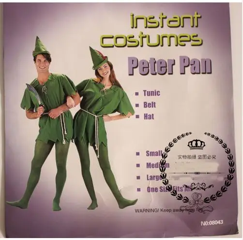 New 2017 Adult Peter Pan Costume Cartoon Movie Cosplay Costume Sexy Women Child Kids Girls Boys Peter Pan Costume
New 2017 Adult Peter Pan Costume Cartoon Movie Cosplay Costume Sexy Women Child Kids Girls Boys Peter Pan Costume