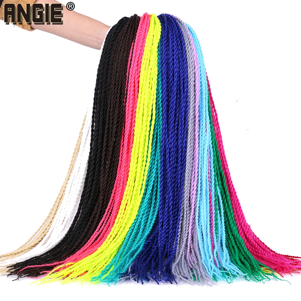 Angie 100 Gram/pack 22 Inch crochet braids Senegalese Twist Hair Braiding 30 Roots/pack Synthetic Hair for Women
Angie 100 Gram/pack 22 Inch crochet braids Senegalese Twist Hair Braiding 30 Roots/pack Synthetic Hair for Women