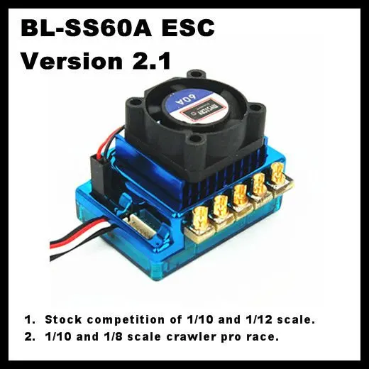 Tyrannosaurus 60A Sensored Brushless ESC for 1/10 Car Competition,HobbyWing Xerun 60A
Tyrannosaurus 60A Sensored Brushless ESC for 1/10 Car Competition,HobbyWing Xerun 60A