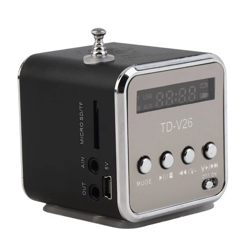 1Pcs Digital portable Speaker Mini Speaker MP3 Player USB Disk Micro TF Player FM Radio F/ PC MP3 4 Hot New
1Pcs Digital portable Speaker Mini Speaker MP3 Player USB Disk Micro TF Player FM Radio F/ PC MP3 4 Hot New