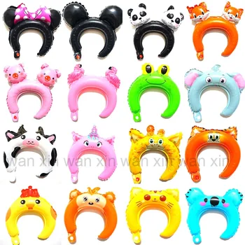 (300pcs/lot) animal party balloons tiger cow cat pig minnie mickey headband foil balloon for kid toys happy birthday balloons
(300pcs/lot) animal party balloons tiger cow cat pig minnie mickey headband foil balloon for kid toys happy birthday balloons