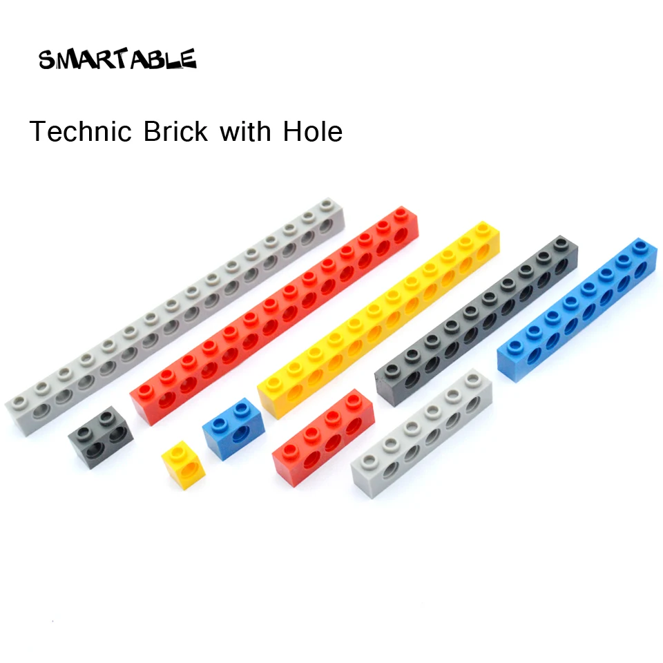 Smartable Technic Bricks with Holes Building Blocks MOC Parts DIY Toys Compatible All Brands Technic Toys 100g/lot Mixed Colors
Smartable Technic Bricks with Holes Building Blocks MOC Parts DIY Toys Compatible All Brands Technic Toys 100g/lot Mixed Colors