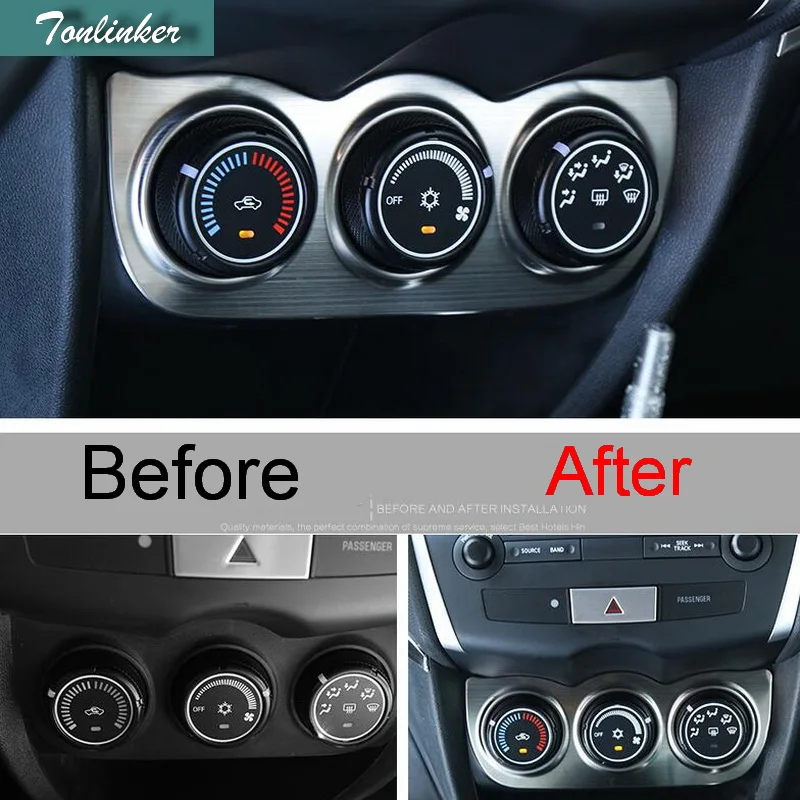 1 PCS Car DIY NEW stainless steel style air conditioning knobs panels cover case for 2013-15 new Mitsubishi ASX part accessories
1 PCS Car DIY NEW stainless steel style air conditioning knobs panels cover case for 2013-15 new Mitsubishi ASX part accessories