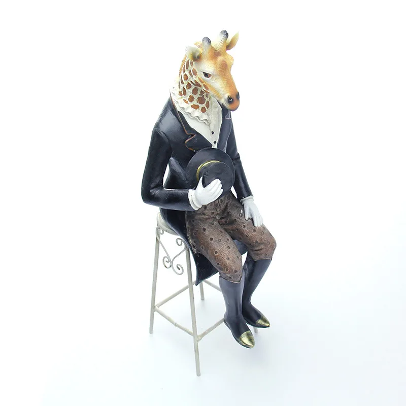 Giraffe gentleman sitting posture home decoration set crafts resin gift room display decorations home decor miniature figurines
Giraffe gentleman sitting posture home decoration set crafts resin gift room display decorations home decor miniature figurines
