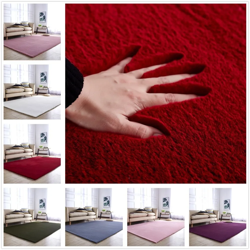 Luxury Carpet Rectangle Soft Fluffy Area Rug Faux Rabbit Fur alfombra Shaggy Long Hair Solid Mat Living Room Home Decor
Luxury Carpet Rectangle Soft Fluffy Area Rug Faux Rabbit Fur alfombra Shaggy Long Hair Solid Mat Living Room Home Decor