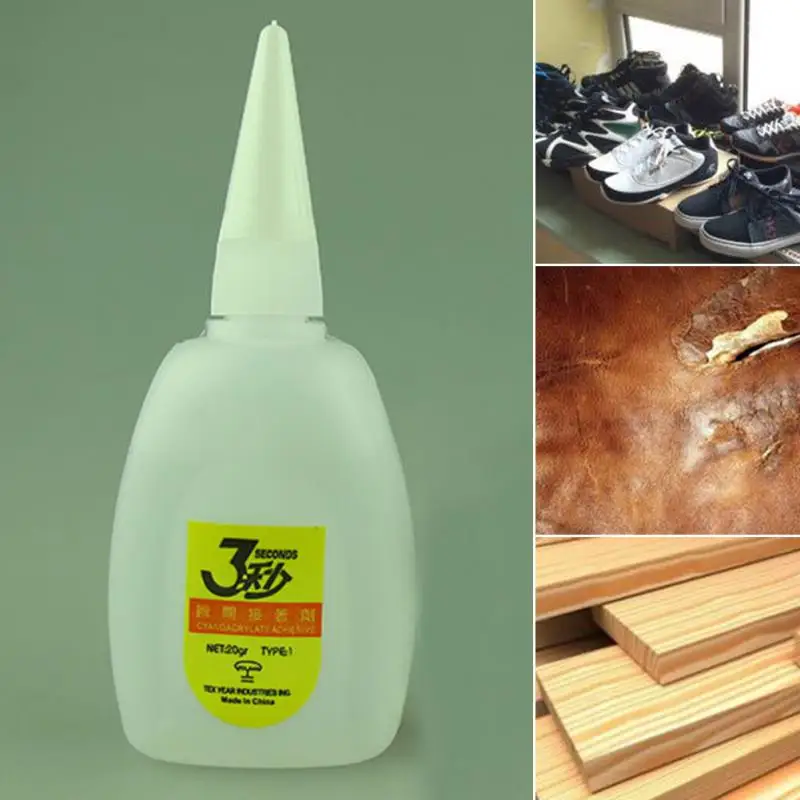 20g Epoxies 2Pcs SuperGlue Instant Quick-drying Glue Cyanoacrylate Adhesive Strong Bond Fast For Leather Rubber Metal Wood Glue
20g Epoxies 2Pcs SuperGlue Instant Quick-drying Glue Cyanoacrylate Adhesive Strong Bond Fast For Leather Rubber Metal Wood Glue