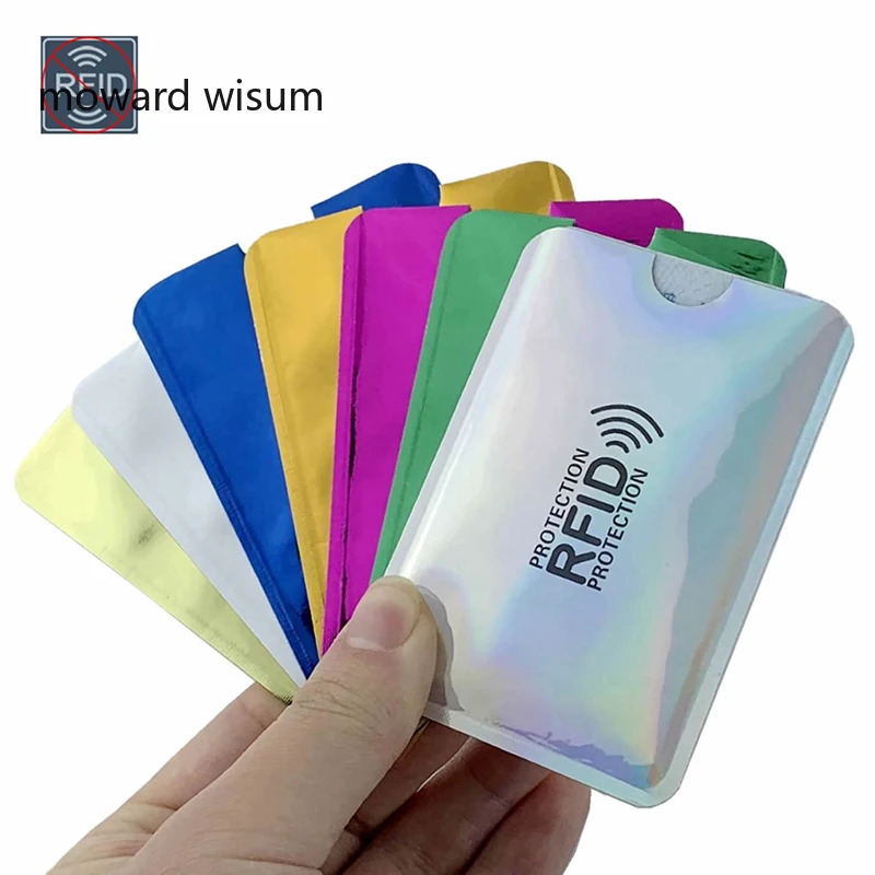 Mini Anti Rfid Wallet Blocking Reader NFC Security Aluminum Metal Business Card Holder Id Bank Credit Case Rfid Card Protection
Mini Anti Rfid Wallet Blocking Reader NFC Security Aluminum Metal Business Card Holder Id Bank Credit Case Rfid Card Protection