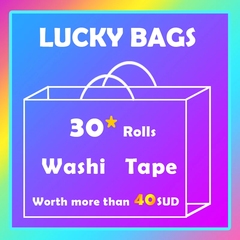 30Rolls Random mix series Washi Tape Set Adhesive decoration tapes Masking Stickers Diary Album Stationery School Supplies FD-01
30Rolls Random mix series Washi Tape Set Adhesive decoration tapes Masking Stickers Diary Album Stationery School Supplies FD-01