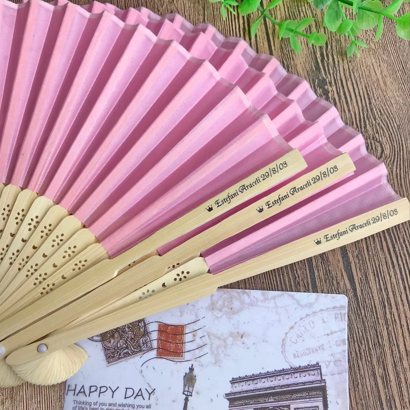 (100pcs/Lot)FREE SHIPPING+Cheap Wedding Favors Bamboo Fan with Silk Cloth Folding Wedding Fans Customizable Hand Fan
(100pcs/Lot)FREE SHIPPING+Cheap Wedding Favors Bamboo Fan with Silk Cloth Folding Wedding Fans Customizable Hand Fan