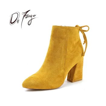 DRFARGO 2019 Women Boots Flock Ankle Boots Round Toe Winter Women Boots Ladies Party Western Stretch Fabric Boots Big Size 34-43
DRFARGO 2019 Women Boots Flock Ankle Boots Round Toe Winter Women Boots Ladies Party Western Stretch Fabric Boots Big Size 34-43