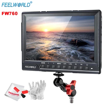 Feelworld FW760 7 inch Full HD IPS Filed 1920x1280 Camera Video Monitor HDMI Peaking Focus Assis with Magic Arm Mount Adapter
Feelworld FW760 7 inch Full HD IPS Filed 1920x1280 Camera Video Monitor HDMI Peaking Focus Assis with Magic Arm Mount Adapter