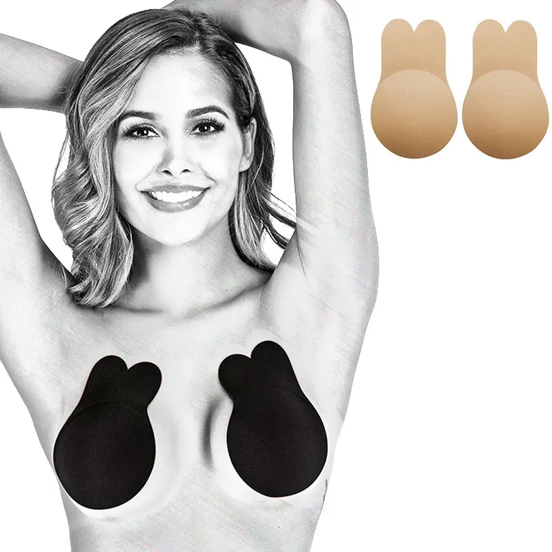 Rabbit Bra Push Up Bra Strapless Women Self Adhesive Wireless Bralette Breast For Party Dress Seamless Underwear Lingerie Femme
Rabbit Bra Push Up Bra Strapless Women Self Adhesive Wireless Bralette Breast For Party Dress Seamless Underwear Lingerie Femme