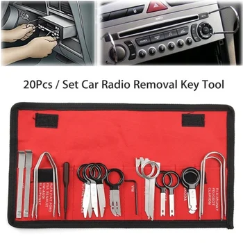 Professional 20pcs Car Radio Panel Removal Realese Stereo Headunit Audio Keys Navigation Dash Install Tools Kit
Professional 20pcs Car Radio Panel Removal Realese Stereo Headunit Audio Keys Navigation Dash Install Tools Kit