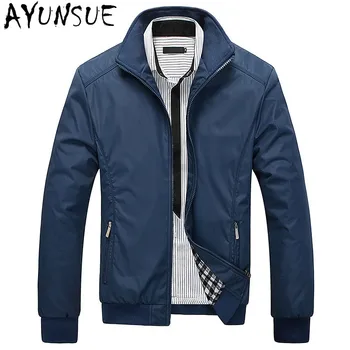 AYUNSUE Men's Spring Autumn Jackets Chaquetas Hombre 2020 Blue Casual Mens Jackets And Coats Outwear College Jacket Men FYY560
AYUNSUE Men's Spring Autumn Jackets Chaquetas Hombre 2020 Blue Casual Mens Jackets And Coats Outwear College Jacket Men FYY560