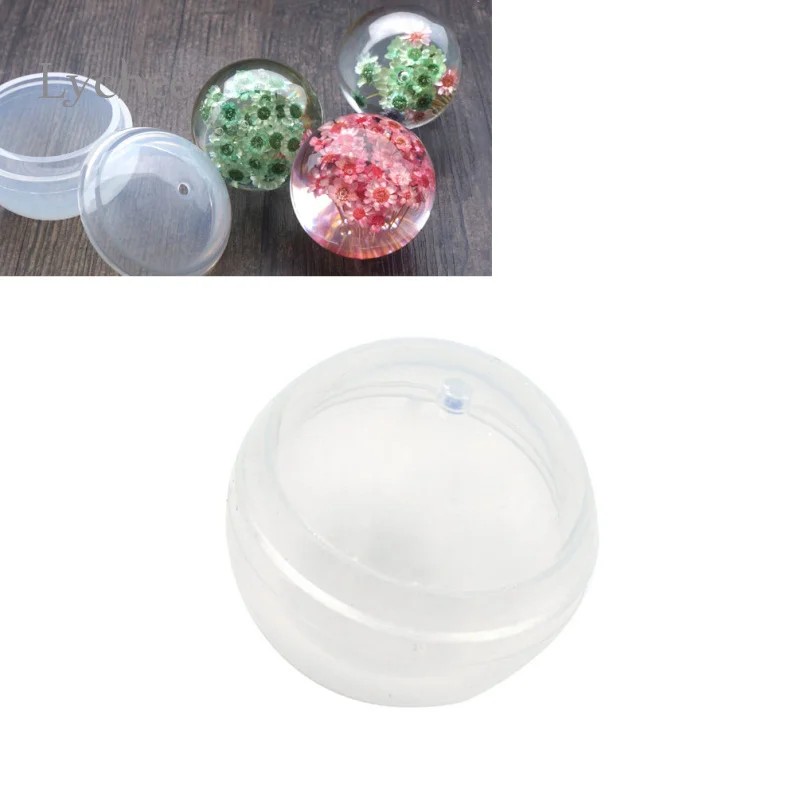 Lychee Sphere Ball Shape Silicone Mold Pendant Mould For Resin with Real Flower DIY Jewelry Making Tools Craft
Lychee Sphere Ball Shape Silicone Mold Pendant Mould For Resin with Real Flower DIY Jewelry Making Tools Craft