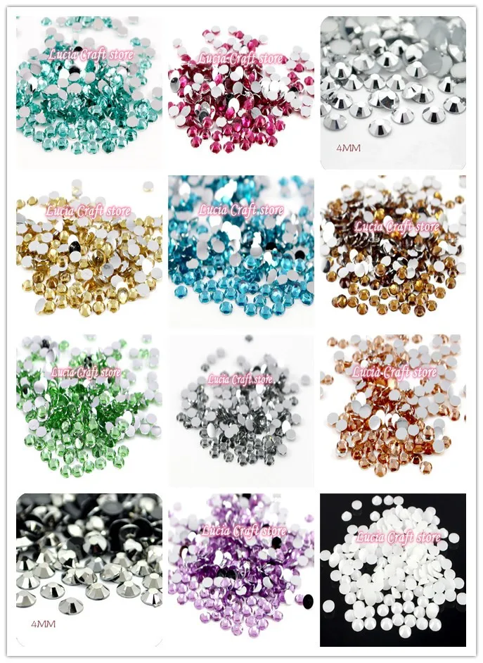 Lucia crafts Multi colors option 4mm 1000pcs SS16 Flatback Resin Rhinestones DIY Mobile Phone Nail Art Sticker F0707
Lucia crafts Multi colors option 4mm 1000pcs SS16 Flatback Resin Rhinestones DIY Mobile Phone Nail Art Sticker F0707