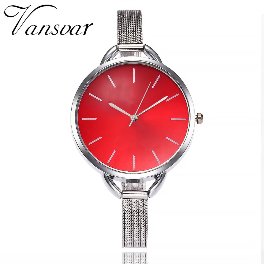 Vansvar Brand Ladies Fashion Casual Quartz Stainless Steel Band New Strap Watch Analog Wrist Watch Relogio Feminino Gift Clock Q
Vansvar Brand Ladies Fashion Casual Quartz Stainless Steel Band New Strap Watch Analog Wrist Watch Relogio Feminino Gift Clock Q
