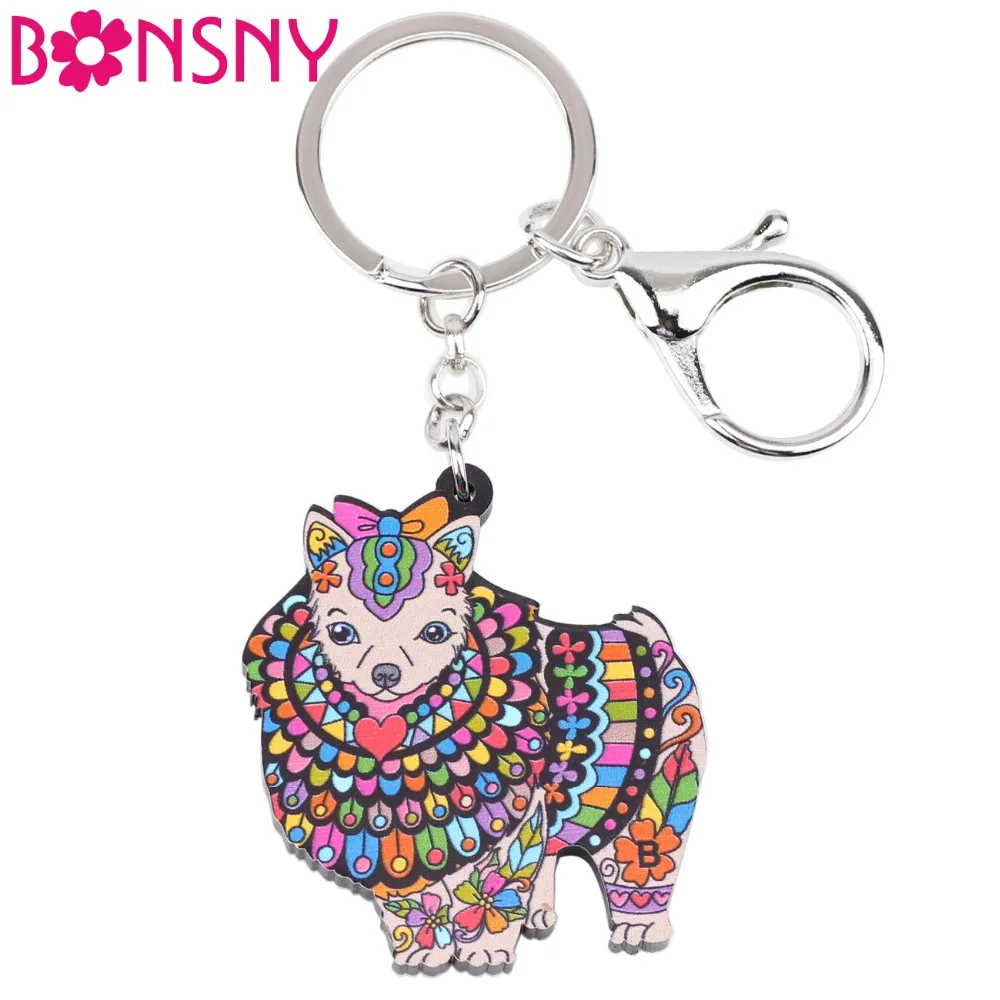 Bonsny Acrylic Statement Dog Jewelry Pomeranian Chain Key Ring Pom Gift For Women Girl Bag Charm Keychain Pendant Jewelry
Bonsny Acrylic Statement Dog Jewelry Pomeranian Chain Key Ring Pom Gift For Women Girl Bag Charm Keychain Pendant Jewelry