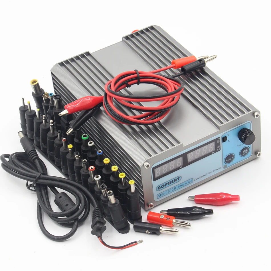 CPS-1610 Mini Digital Adjustable Switching DC Power Supply OVP/OCP/OTP low power 0- 16V 0-10A 110V-220V CPS1610
CPS-1610 Mini Digital Adjustable Switching DC Power Supply OVP/OCP/OTP low power 0- 16V 0-10A 110V-220V CPS1610