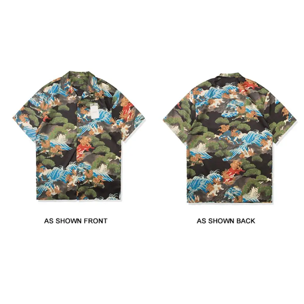 Harajuku Women Men Blouse Japanese Printed Short Sleeve Shirt 2019 Summer Tops And Blouses Unisex Streetwear Blusas
Harajuku Women Men Blouse Japanese Printed Short Sleeve Shirt 2019 Summer Tops And Blouses Unisex Streetwear Blusas