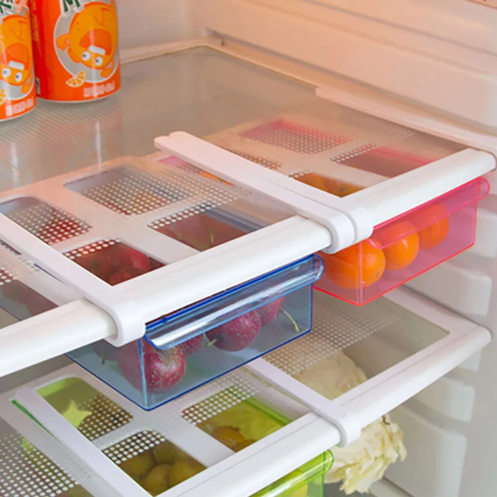 Home Refrigerator Storage box Slide Fridge Freezer Organizer Refrigerator Storage Rack Shelf Drawer SEP 14
Home Refrigerator Storage box Slide Fridge Freezer Organizer Refrigerator Storage Rack Shelf Drawer SEP 14