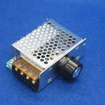 4000W AC 110V 220V SCR Voltage Regulator speed dimming thermostat for water heater/lighting/motor/electric iron
4000W AC 110V 220V SCR Voltage Regulator speed dimming thermostat for water heater/lighting/motor/electric iron