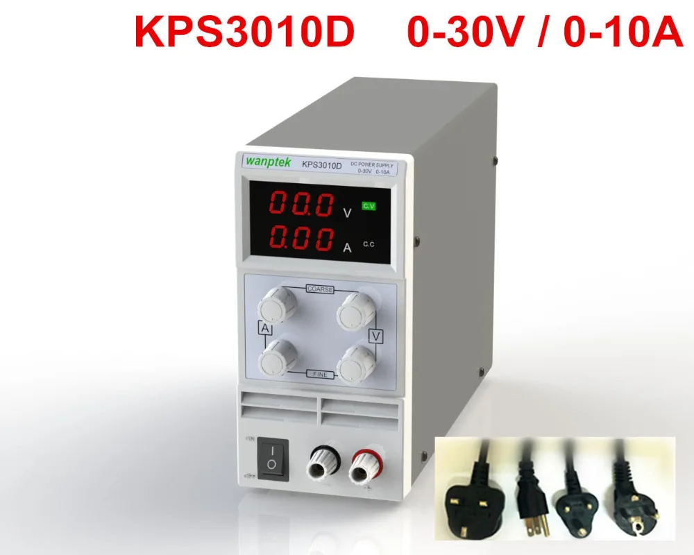 wanptek kps3010d Mini Adjustable Digital dc power supply ,30V 10A ,110V-220V Switching Power supply 0.1V/0.01A variable
wanptek kps3010d Mini Adjustable Digital dc power supply ,30V 10A ,110V-220V Switching Power supply 0.1V/0.01A variable