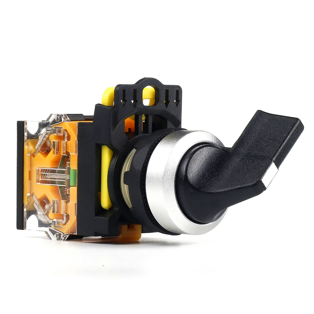 5 PCS Push button switch Selector switch Short handle 2-Position Latching OR Momentary Waterproof IP65 LA115-B2-11C
5 PCS Push button switch Selector switch Short handle 2-Position Latching OR Momentary Waterproof IP65 LA115-B2-11C