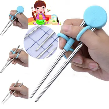 Stainless Steel Children's Learning Chopsticks Multi-Step Practice Baby Training Utensils Corrective Action Kids Tableware Gifts
Stainless Steel Children's Learning Chopsticks Multi-Step Practice Baby Training Utensils Corrective Action Kids Tableware Gifts