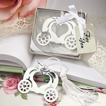 100pcs Princess Carriage Bookmark with White Silk Tassel Fairy Theme Wedding Favors, Party Gifts,Party Favors+FREE SHIPPING
100pcs Princess Carriage Bookmark with White Silk Tassel Fairy Theme Wedding Favors, Party Gifts,Party Favors+FREE SHIPPING