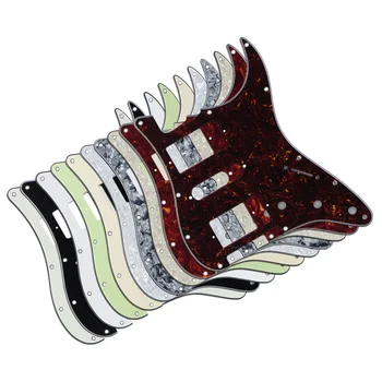 FLEOR 10pcs Mixed Colors HSH Guitar Pickguard Strat for American/Mexican Modern Standard FD Strat Style Guitar Parts
FLEOR 10pcs Mixed Colors HSH Guitar Pickguard Strat for American/Mexican Modern Standard FD Strat Style Guitar Parts