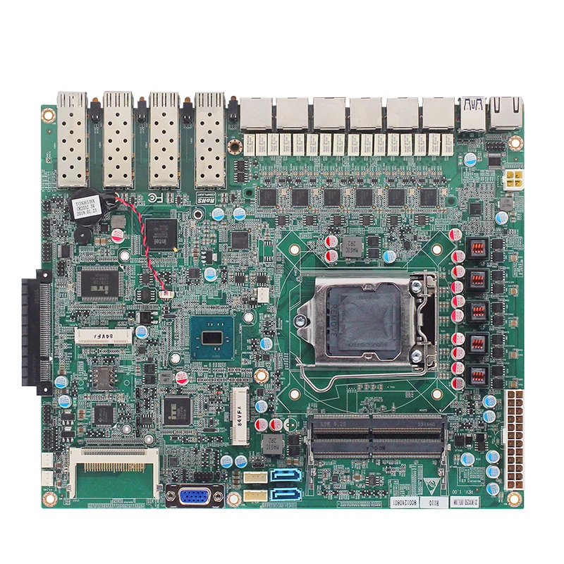 Mini pc motherboard with 6th/7th i3-i5-i7/Pentium/Celeron CPU H110/H170 chipset 2* DDR4 RAM Slot RJ45 6*LAN 4*POE 4*USB
Mini pc motherboard with 6th/7th i3-i5-i7/Pentium/Celeron CPU H110/H170 chipset 2* DDR4 RAM Slot RJ45 6*LAN 4*POE 4*USB