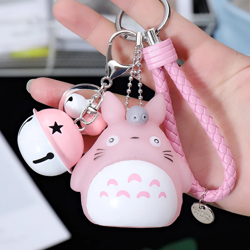 Cartoon Cute Cat Key chain Leather Rope Small Bells Keyring Women Auto Keychains Charm Bag Accessories Jewelry
Cartoon Cute Cat Key chain Leather Rope Small Bells Keyring Women Auto Keychains Charm Bag Accessories Jewelry