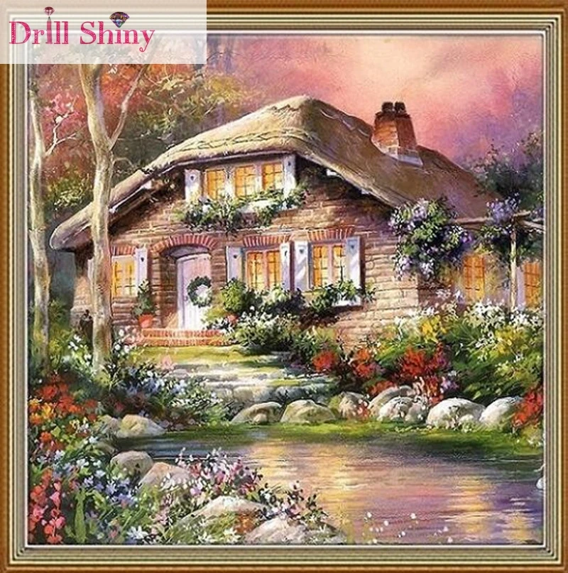 5D DIY Diamond Painting Landscape House Full Round Rubik Rhinestone Needlework Paintings 3D Cross Stitch Home Decor Wall Sticker
5D DIY Diamond Painting Landscape House Full Round Rubik Rhinestone Needlework Paintings 3D Cross Stitch Home Decor Wall Sticker