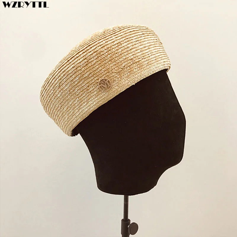 Handmade Women Summer Beret Classical Ladies Cloche Straw Sun Hat Adjustable Beret Beach Cap Natural French Style Girl Beret
Handmade Women Summer Beret Classical Ladies Cloche Straw Sun Hat Adjustable Beret Beach Cap Natural French Style Girl Beret