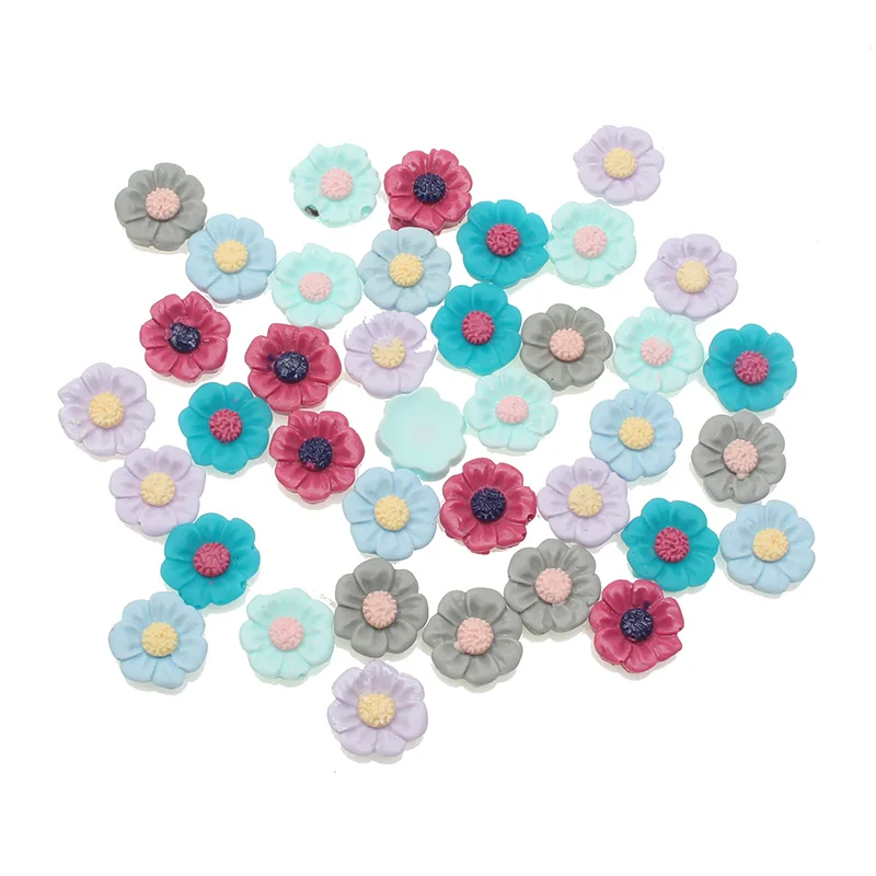 100Pcs Mixed Colorful Resin Flower Decoration Crafts Flatback Cabochon Beads Embellishments For Scrapbooking DIY Accessories
100Pcs Mixed Colorful Resin Flower Decoration Crafts Flatback Cabochon Beads Embellishments For Scrapbooking DIY Accessories