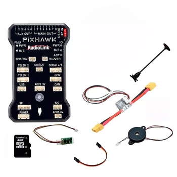 Radiolink PIXHAWK Flight Controller 32 Bit w/ Power Module for RC Racing Drone Quadcopter
Radiolink PIXHAWK Flight Controller 32 Bit w/ Power Module for RC Racing Drone Quadcopter