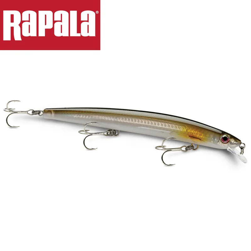 Rapala Brand MaxRap Series MXR11 Fishing Lure 11cm 13g Hard Fishing Bait 0.3-0.9 Deapth Max Cast Bait With 2 VMC Hooks 3D Eyes
Rapala Brand MaxRap Series MXR11 Fishing Lure 11cm 13g Hard Fishing Bait 0.3-0.9 Deapth Max Cast Bait With 2 VMC Hooks 3D Eyes